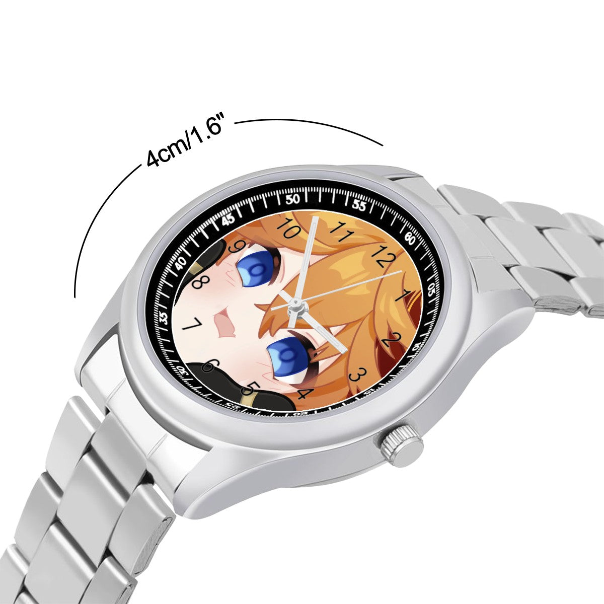 Genshin Impact Squishy Series Stainless Steel Watch - Tartaglia