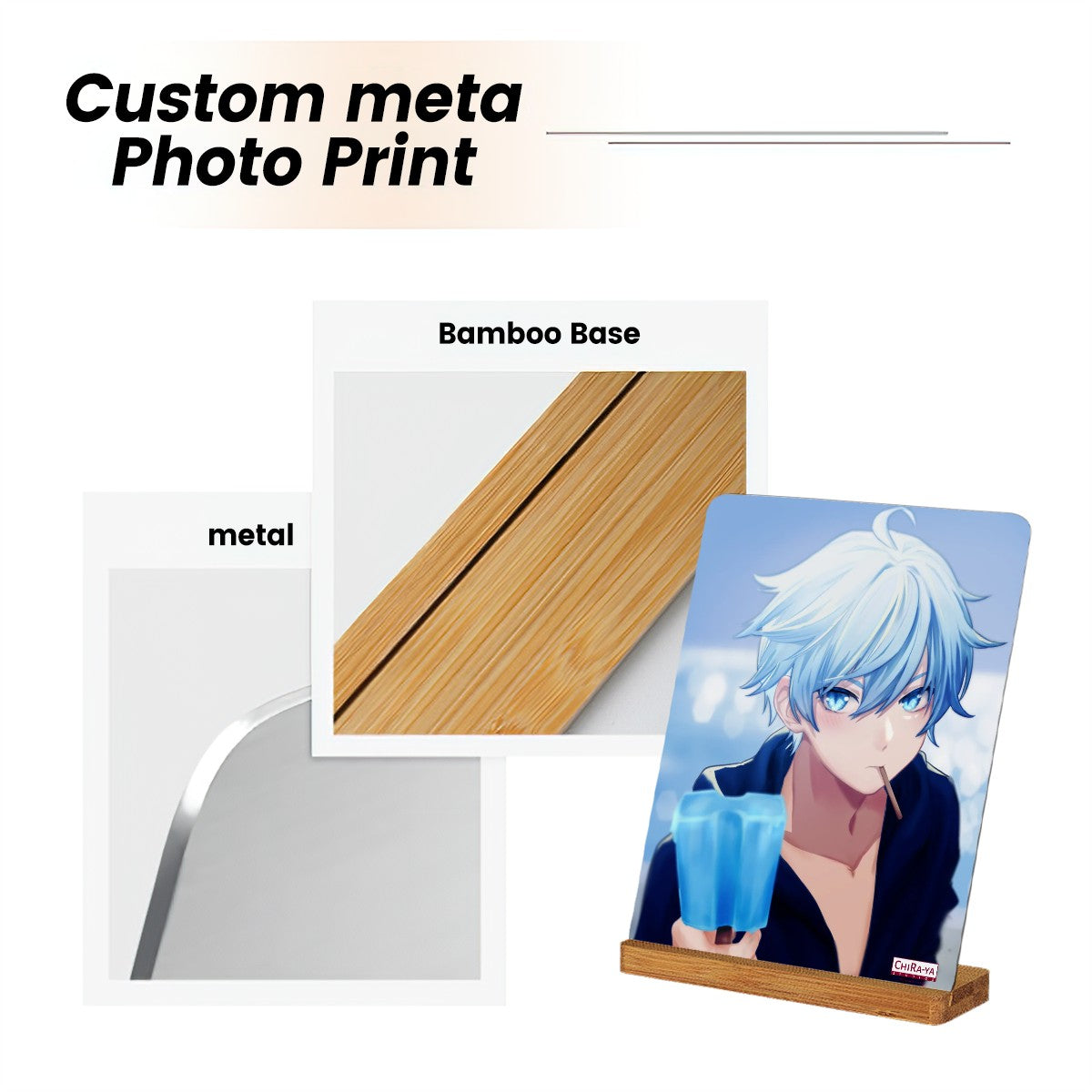 Genshin Impact Metal Print with Stand - Chongyun: "Summertime"