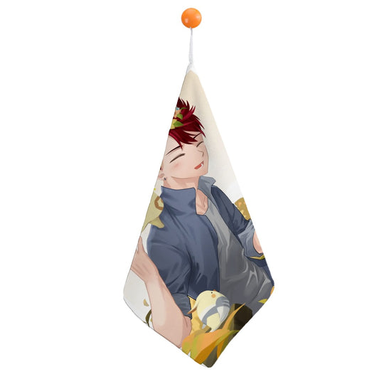 Terraglotte Hand Towel - 2024 Anniversary Art ft. Aramiya
