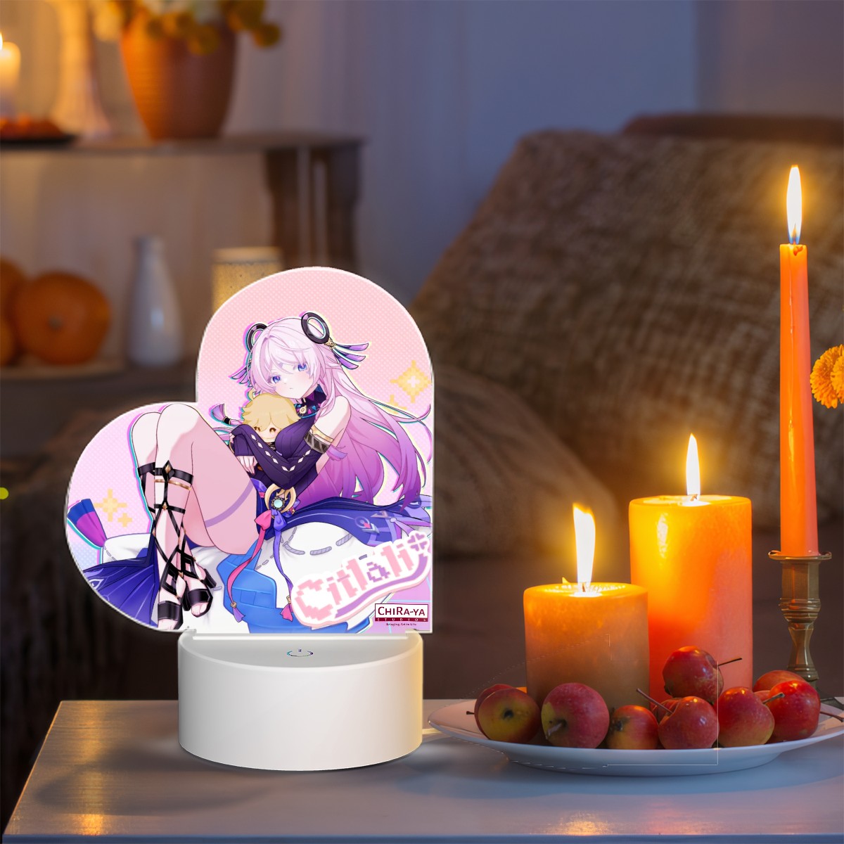 Genshin Impact Heart-Shaped Night Light - Citlali: "Self-Indulgence"