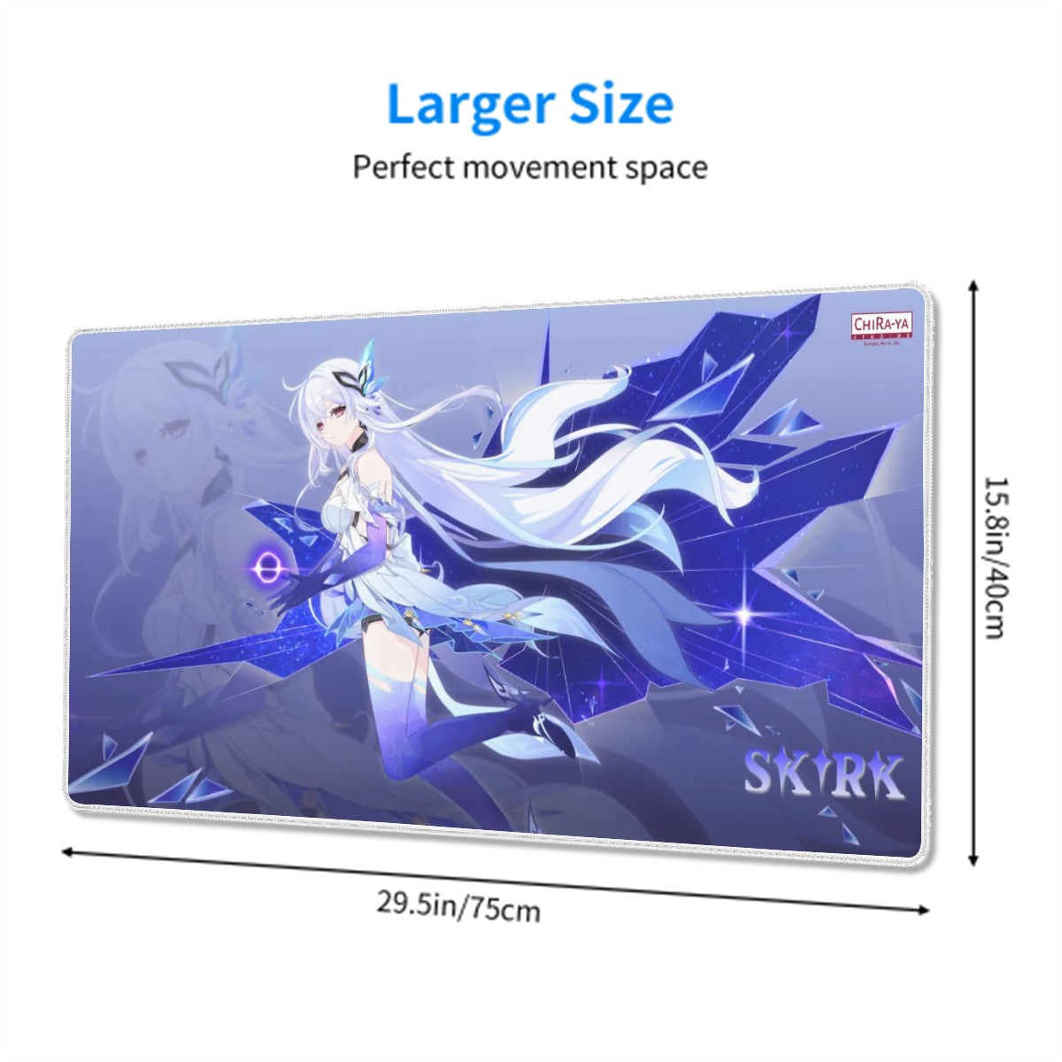 Genshin Impact Gaming Mouse Pad (Extra Large) - Skirk: "Forged in the Abyss"
