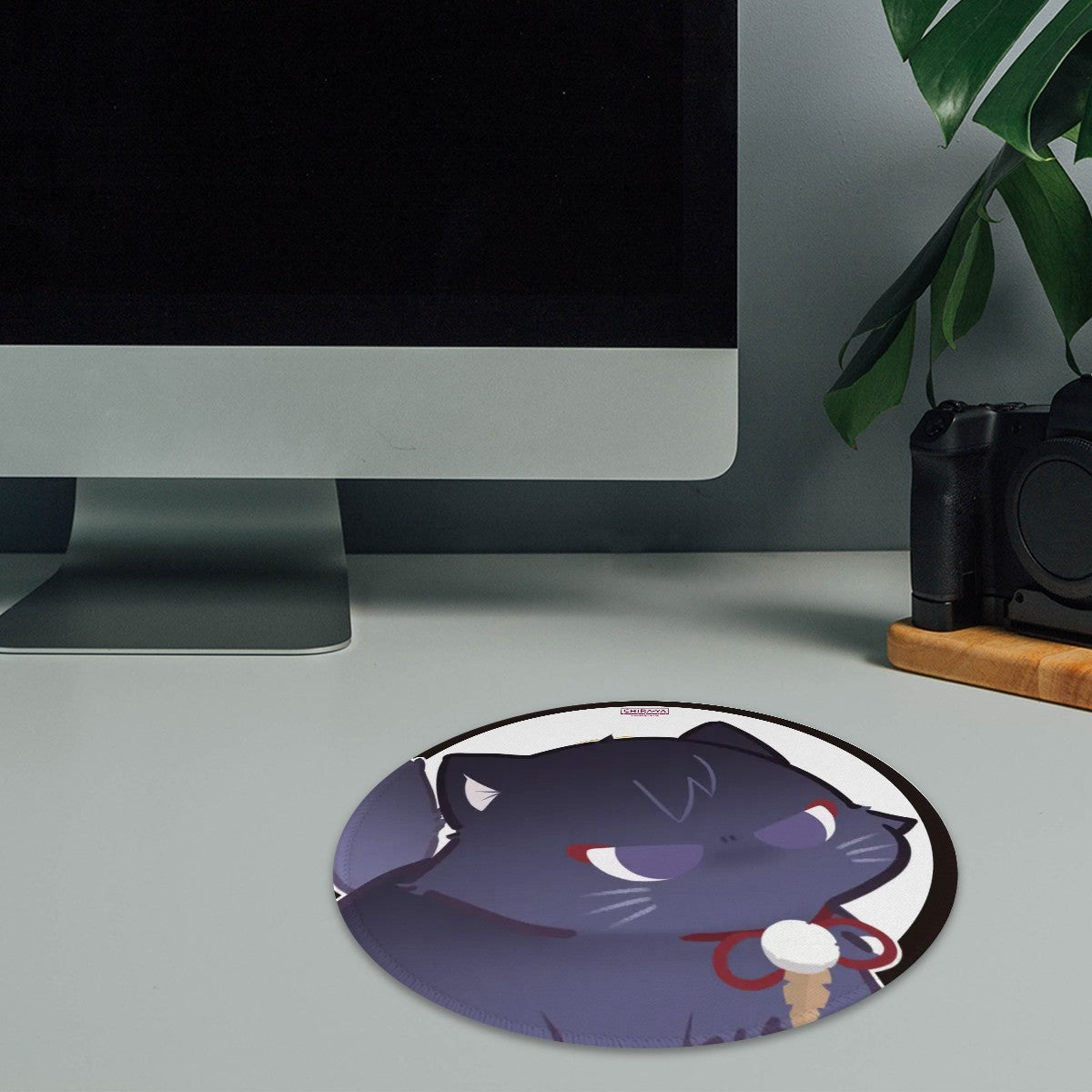 Genshin Impact Gaming Mouse Pad (Round) - Scarameow Series