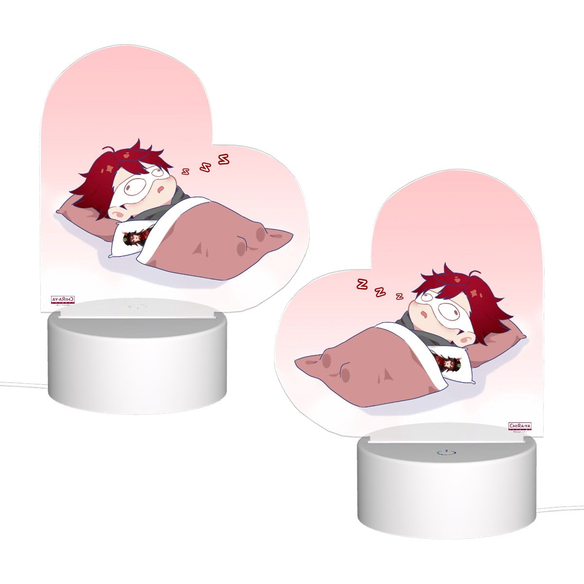 Terraglotte Heart-Shaped Night Light (Bedtime Terra)