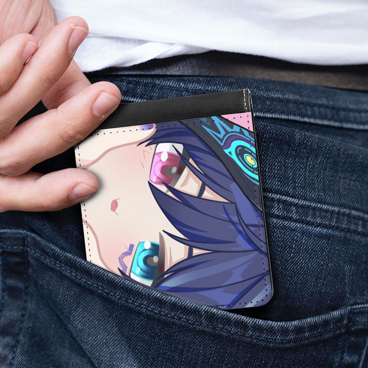 Genshin Impact Squishy Series Leather Wallet - Ororon