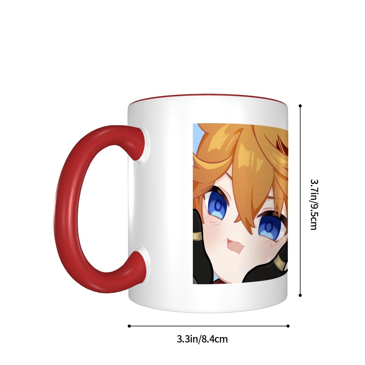 Genshin Impact Squishy Series Ceramic Mug - Tartaglia (Childe)
