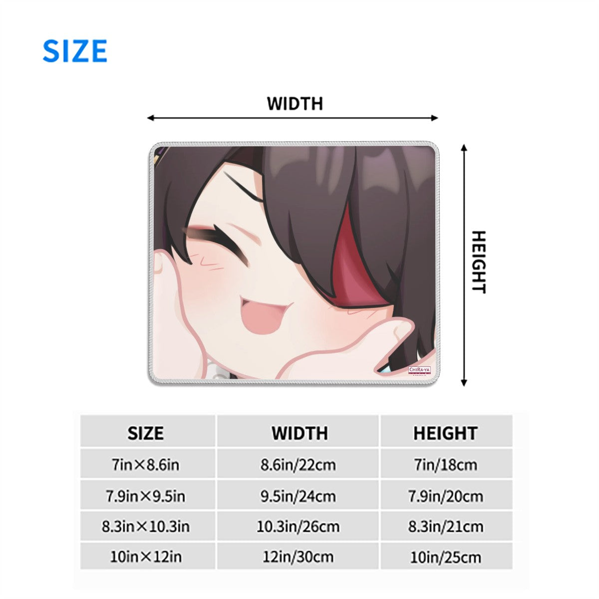 Genshin Impact Squishy Series Gaming Mouse Pad - Beidou