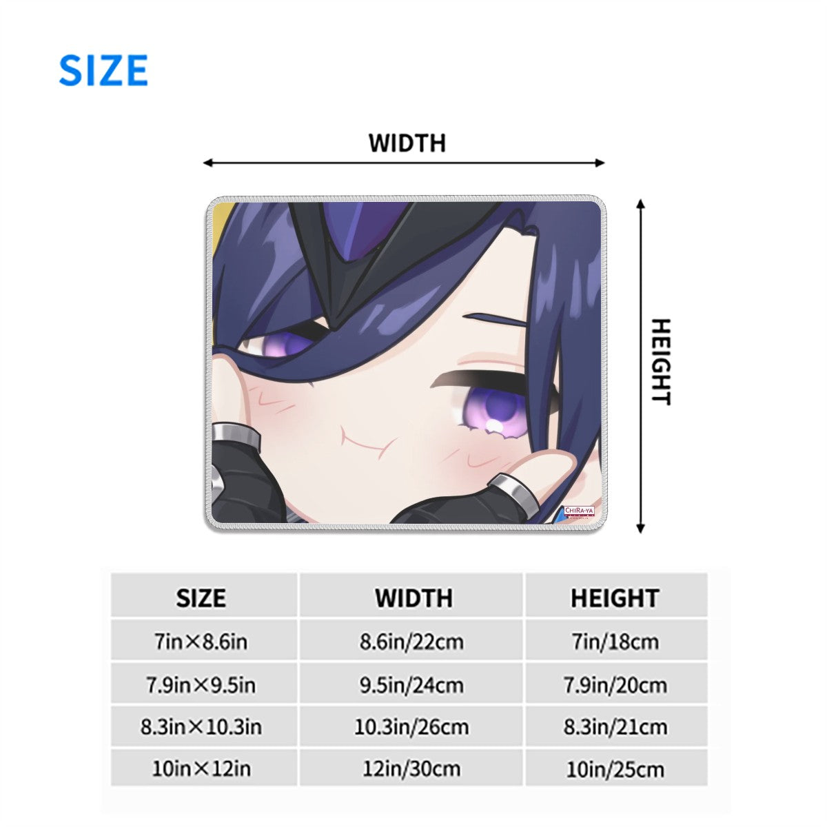 Genshin Impact Squishy Series Gaming Mouse Pad - Clorinde