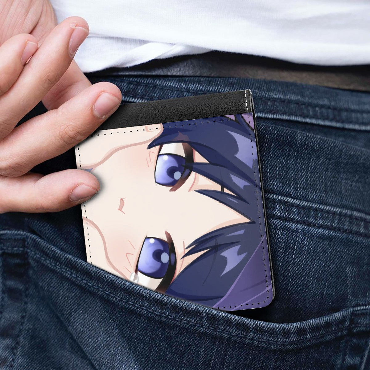Genshin Impact Squishy Series Leather Wallet - Wanderer (Scaramouche)