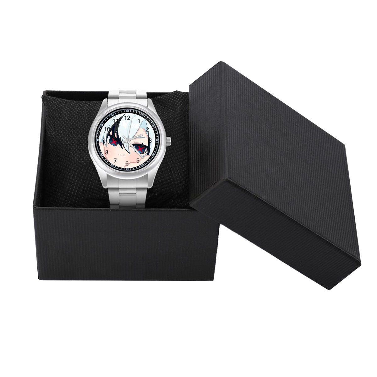 Genshin Impact Squishy Series Stainless Steel Watch - Arlecchino