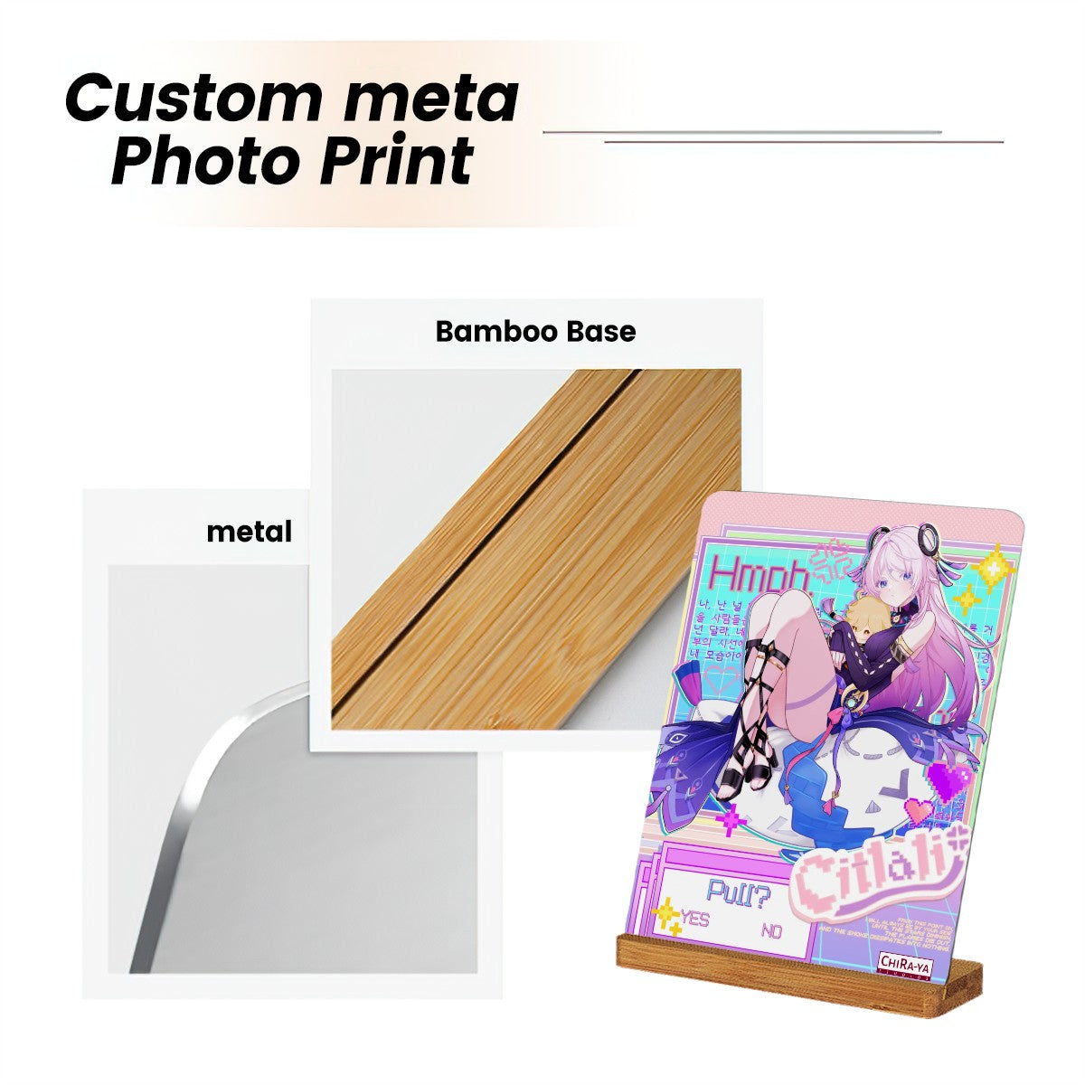 Genshin Impact Metal Print with Stand - Citlali: "Self-Indulgence"