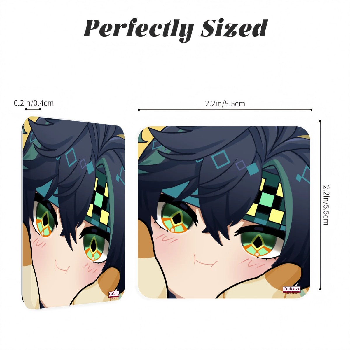 Genshin Impact Squishy Series Acrylic Fridge Magnet - Kinich