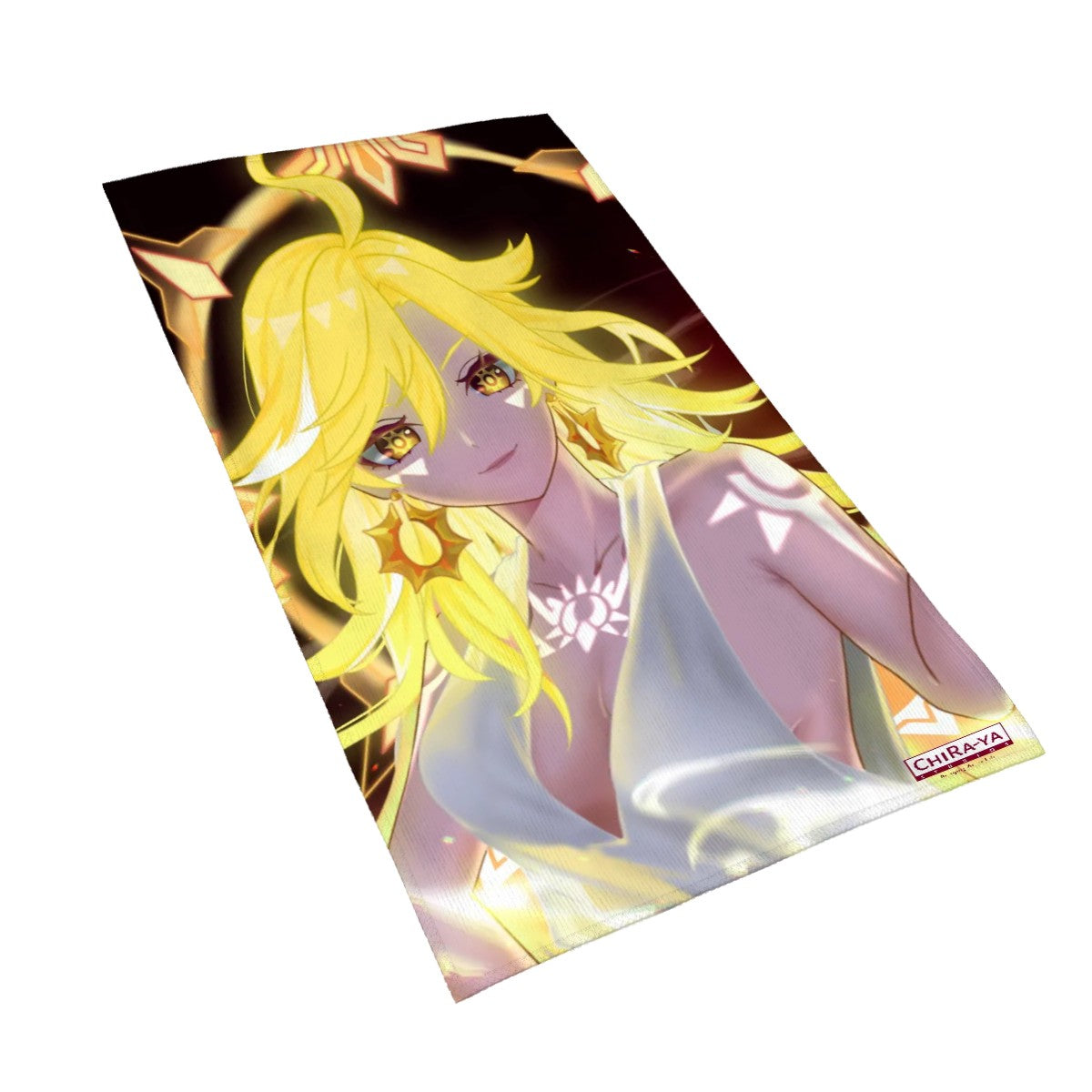 Genshin Impact Soft Microfiber Bath Towel - Mavuika: "Come and Get It" (Archon Outfit)