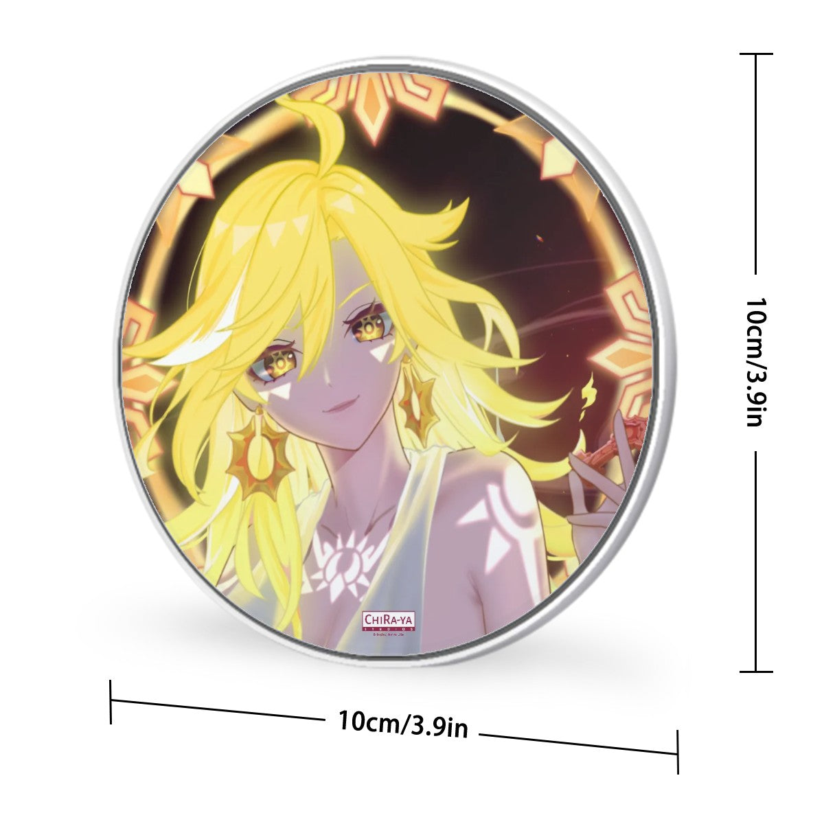 Genshin Impact Wireless Phone Charger - Mavuika: "Come and Get It" (Archon Outfit)