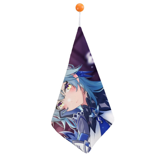 Genshin Impact Hand Towel - Eula: Night Out at Angel's Share