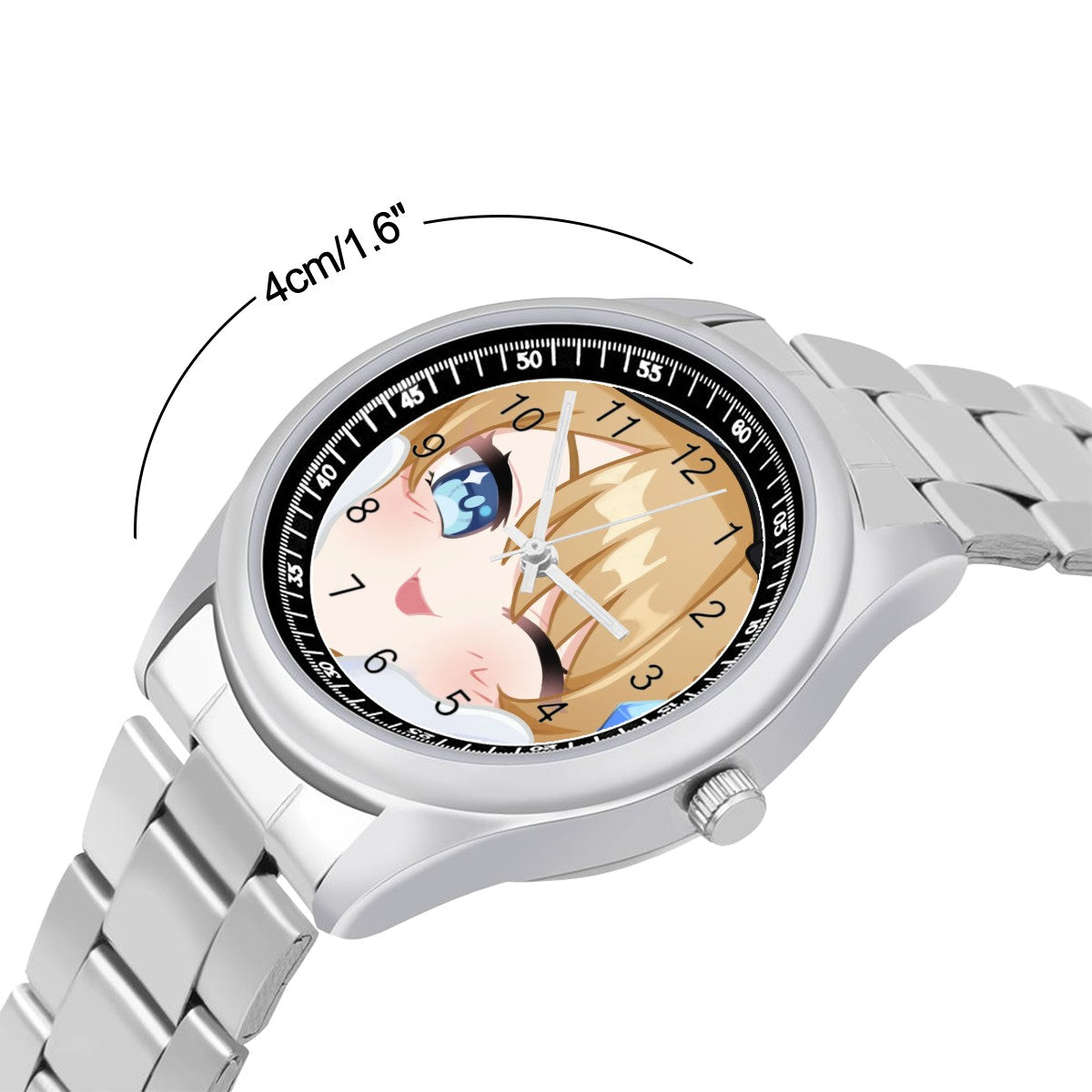 Genshin Impact Squishy Series Stainless Steel Watch - Navia