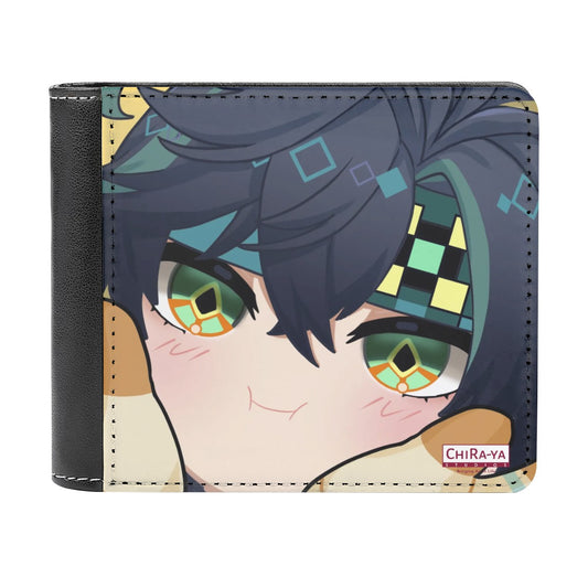 Genshin Impact Squishy Series Leather Wallet - Kinich