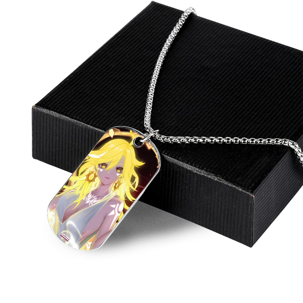 Genshin Impact Titanium Necklace - Mavuika: "Come and Get It" (Archon Outfit)