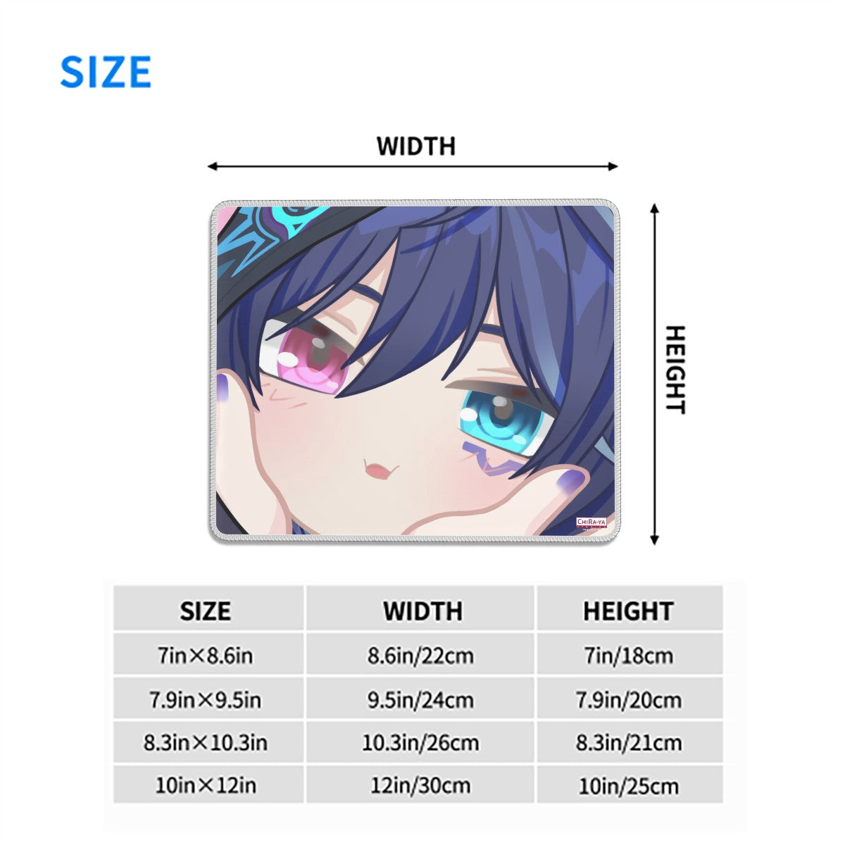 Genshin Impact Squishy Series Gaming Mouse Pad - Ororon