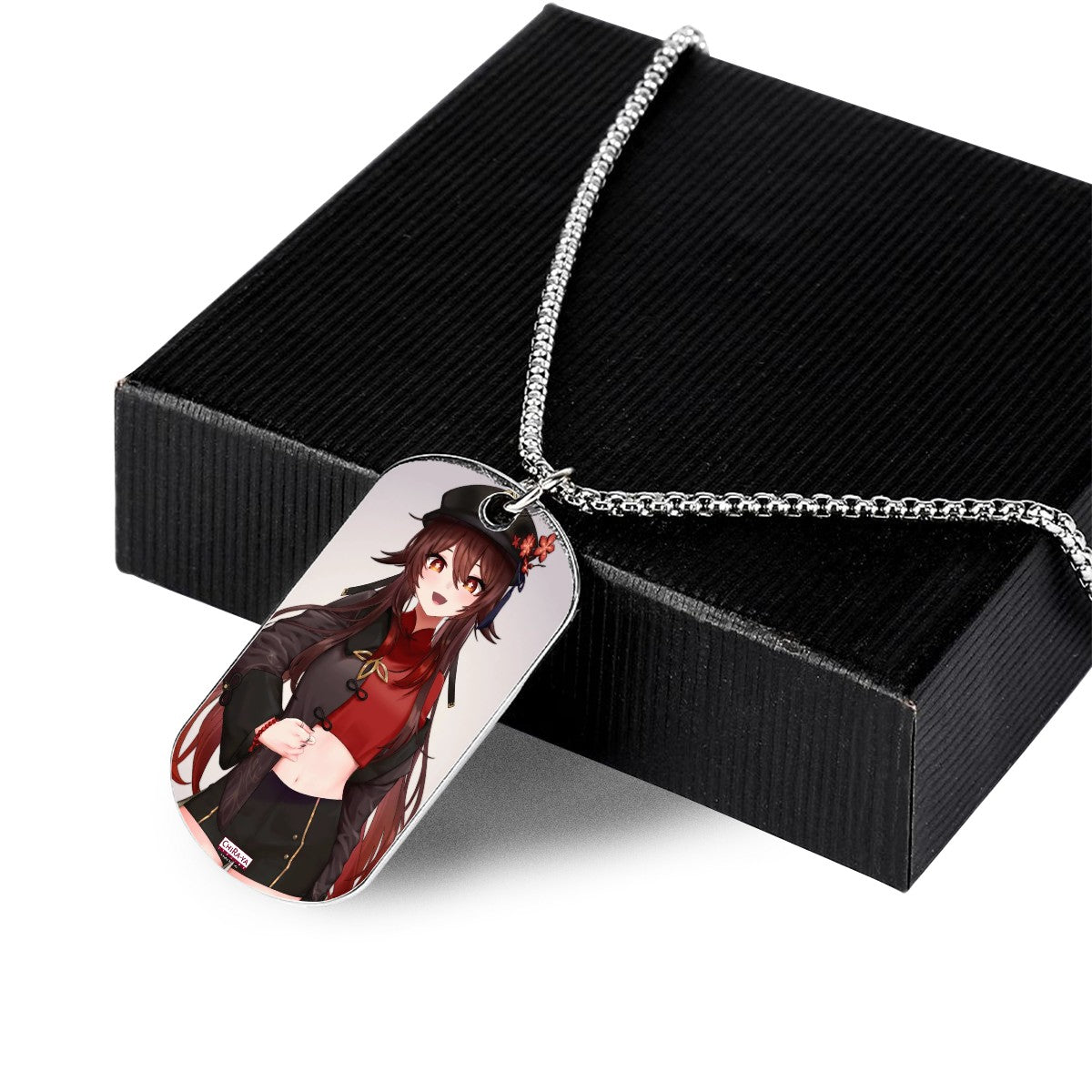 Genshin Impact Titanium Necklace - Hu Tao: "Crop Top Tao"