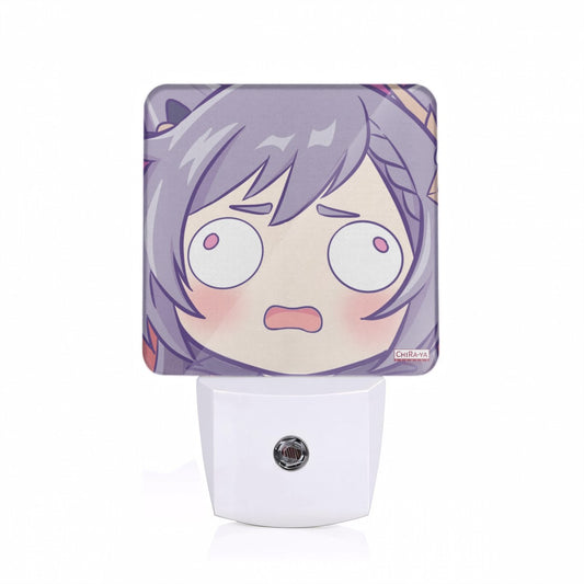 Genshin Impact Derp Series Automatic LED Night Light - Keqing