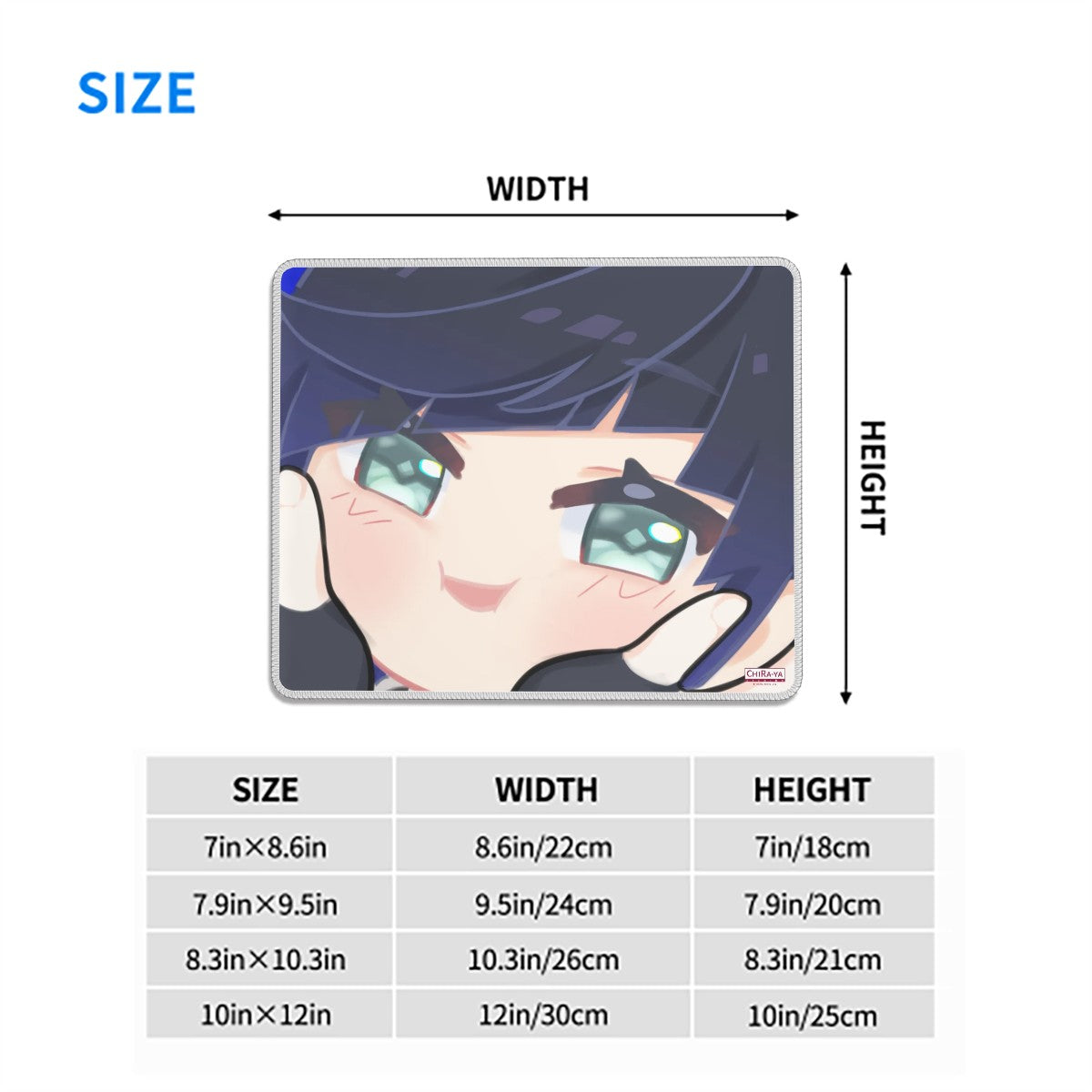 Genshin Impact Squishy Series Gaming Mouse Pad - Yelan