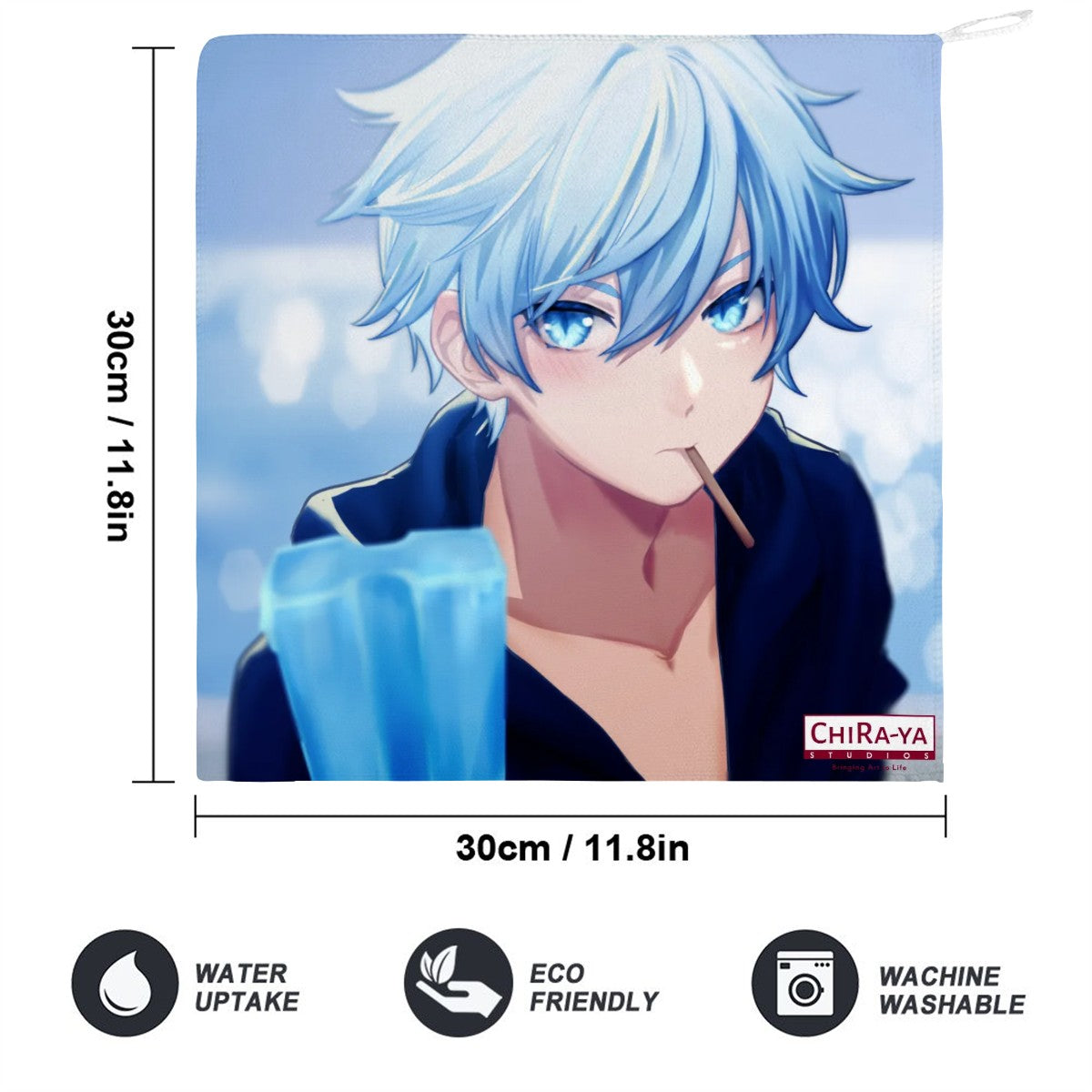 Genshin Impact Hand Towel - Chongyun: "Summertime"