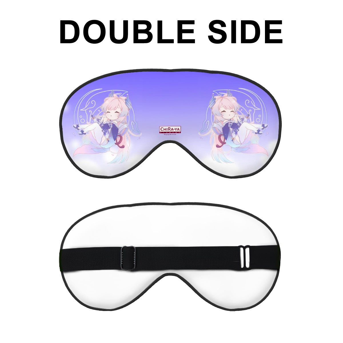 Genshin Impact Sleep Mask with Adjustable Buckle - Sangonomiya Kokomi