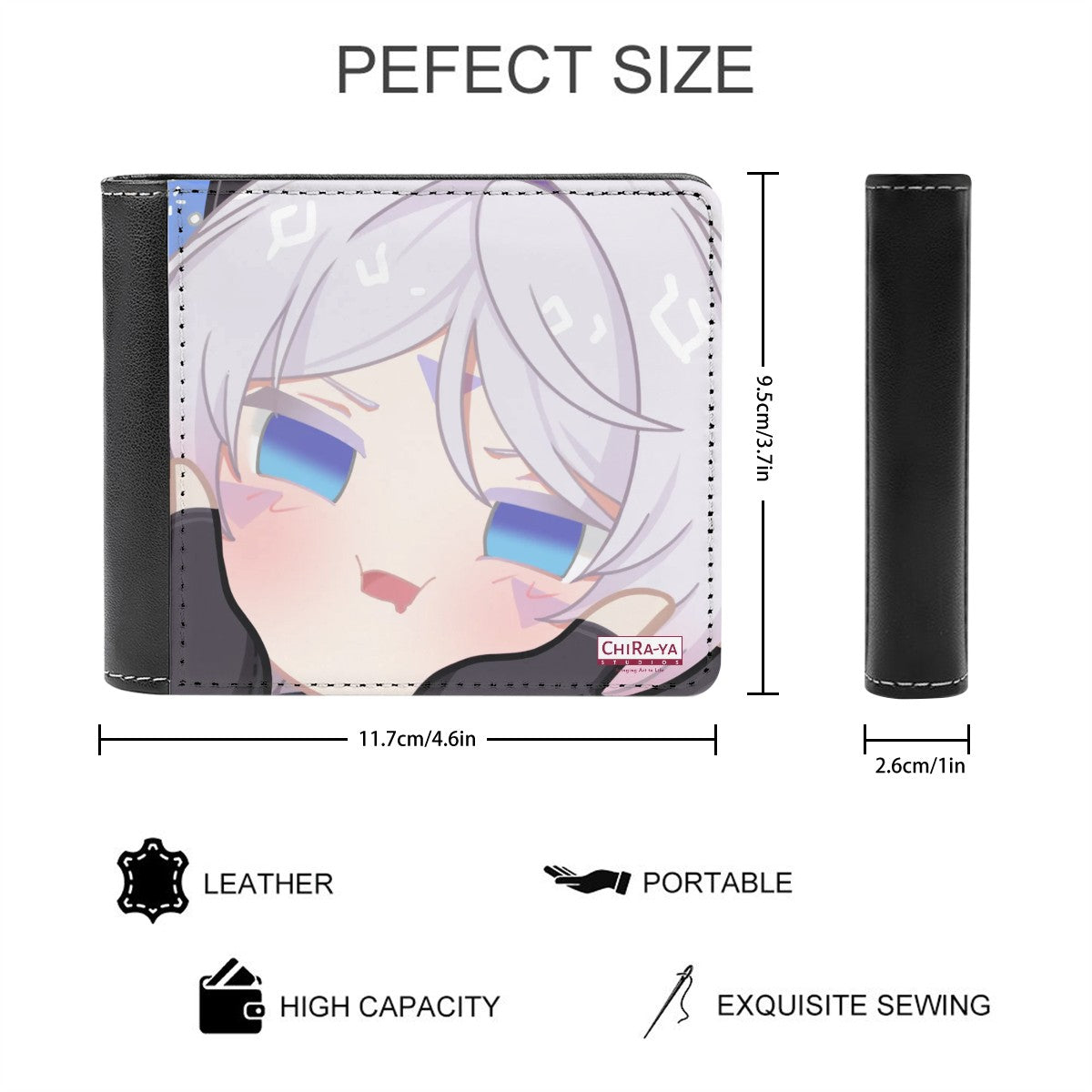Genshin Impact Squishy Series Leather Wallet - Citlali