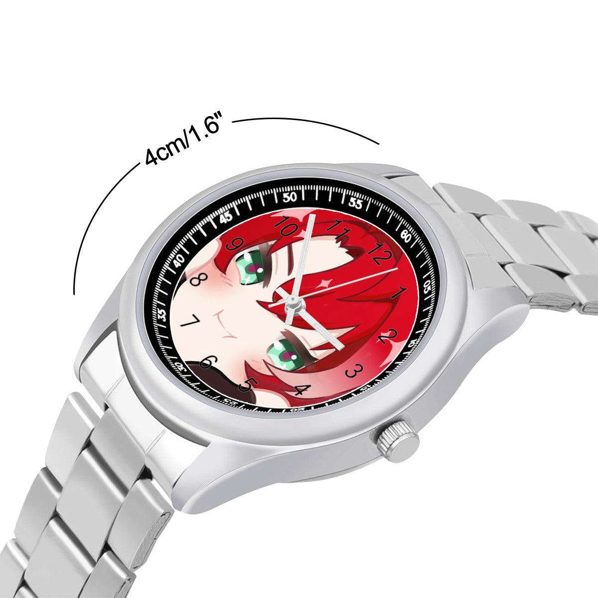 Honkai Star Rail Squishy Series Stainless Steel Watch - Argenti