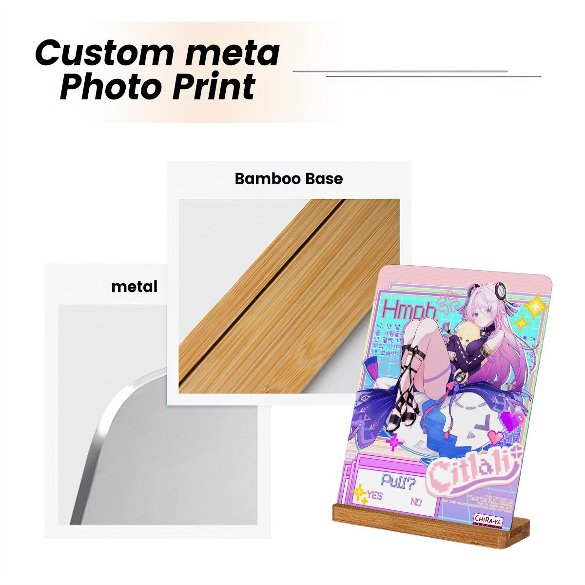 Genshin Impact Metal Print with Stand - Citlali: "Self-Indulgence"