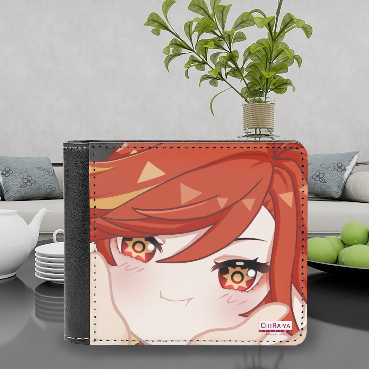 Genshin Impact Squishy Series Leather Wallet - Mavuika