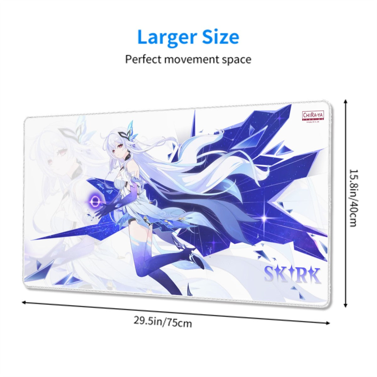 Genshin Impact Gaming Mouse Pad (Extra Large) - Skirk: "Forged in the Abyss"