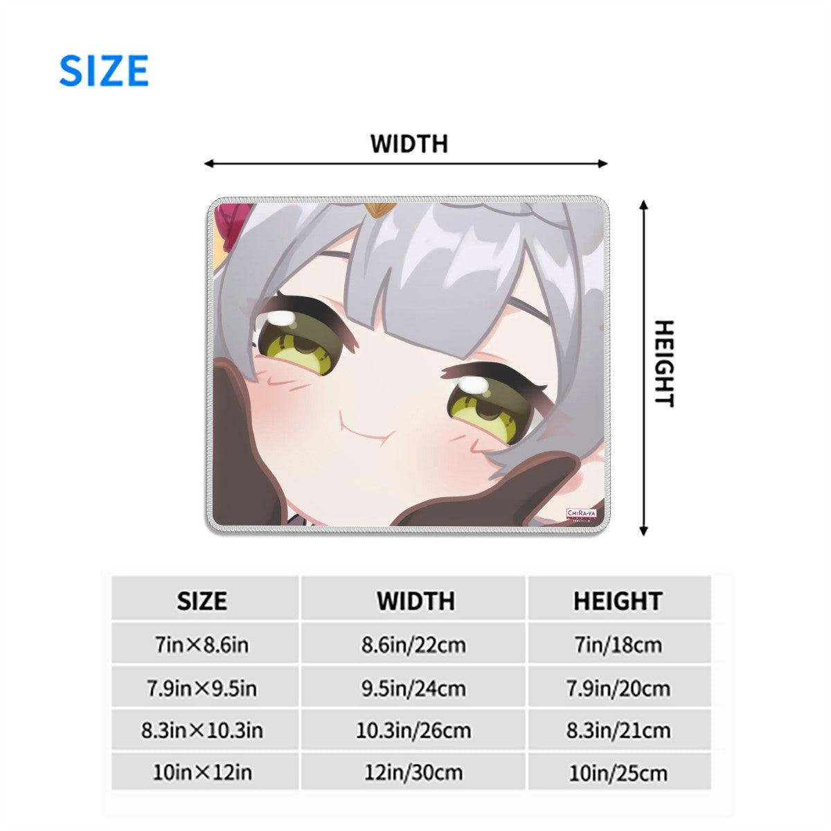 Genshin Impact Squishy Series Gaming Mouse Pad - Noelle