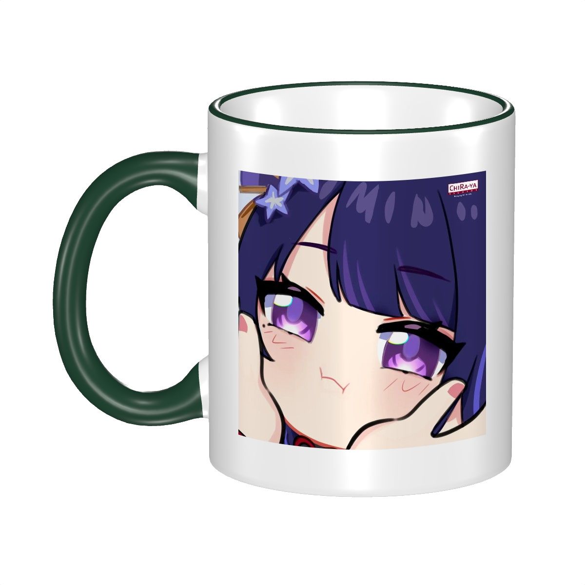 Genshin Impact Squishy Series Ceramic Mug - Raiden Shogun