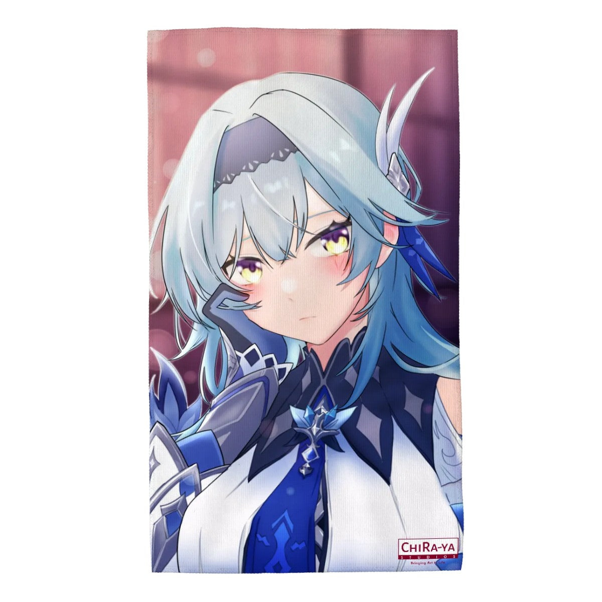 Genshin Impact Soft Microfiber Bath Towel - Eula: Night Out at Angel's Share