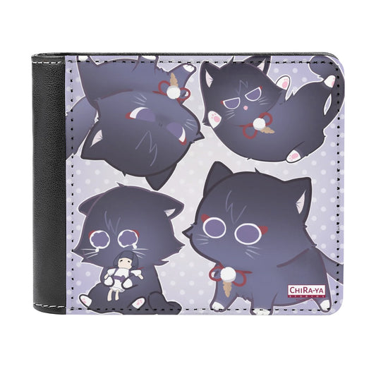 Genshin Impact Leather Wallet - Scarameow