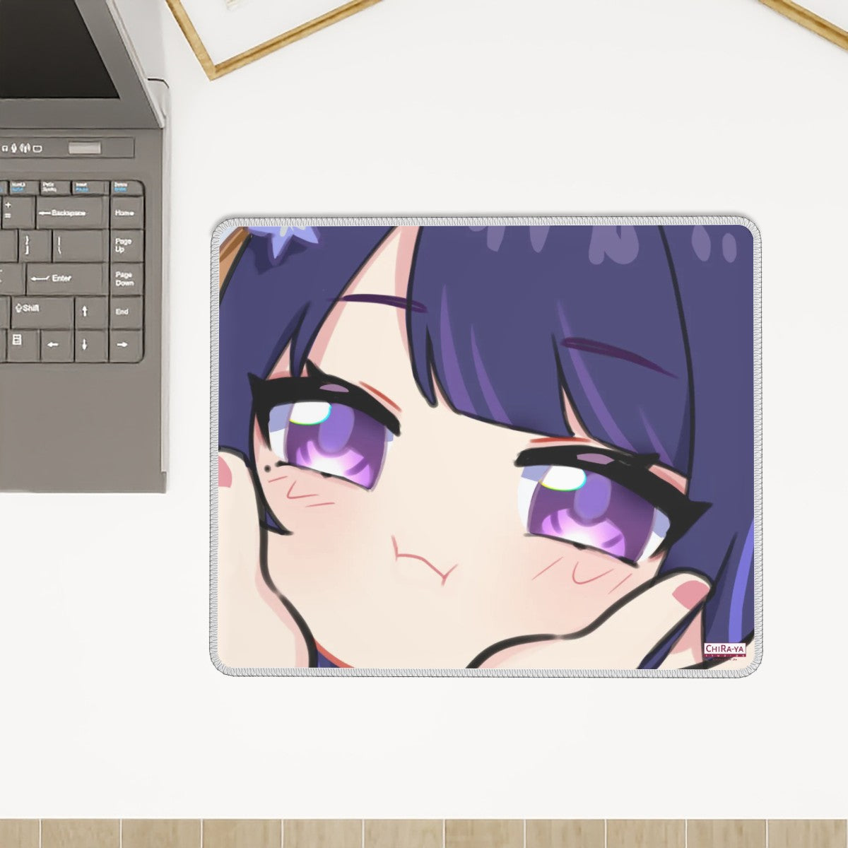 Genshin Impact Squishy Series Gaming Mouse Pad - Raiden Shogun