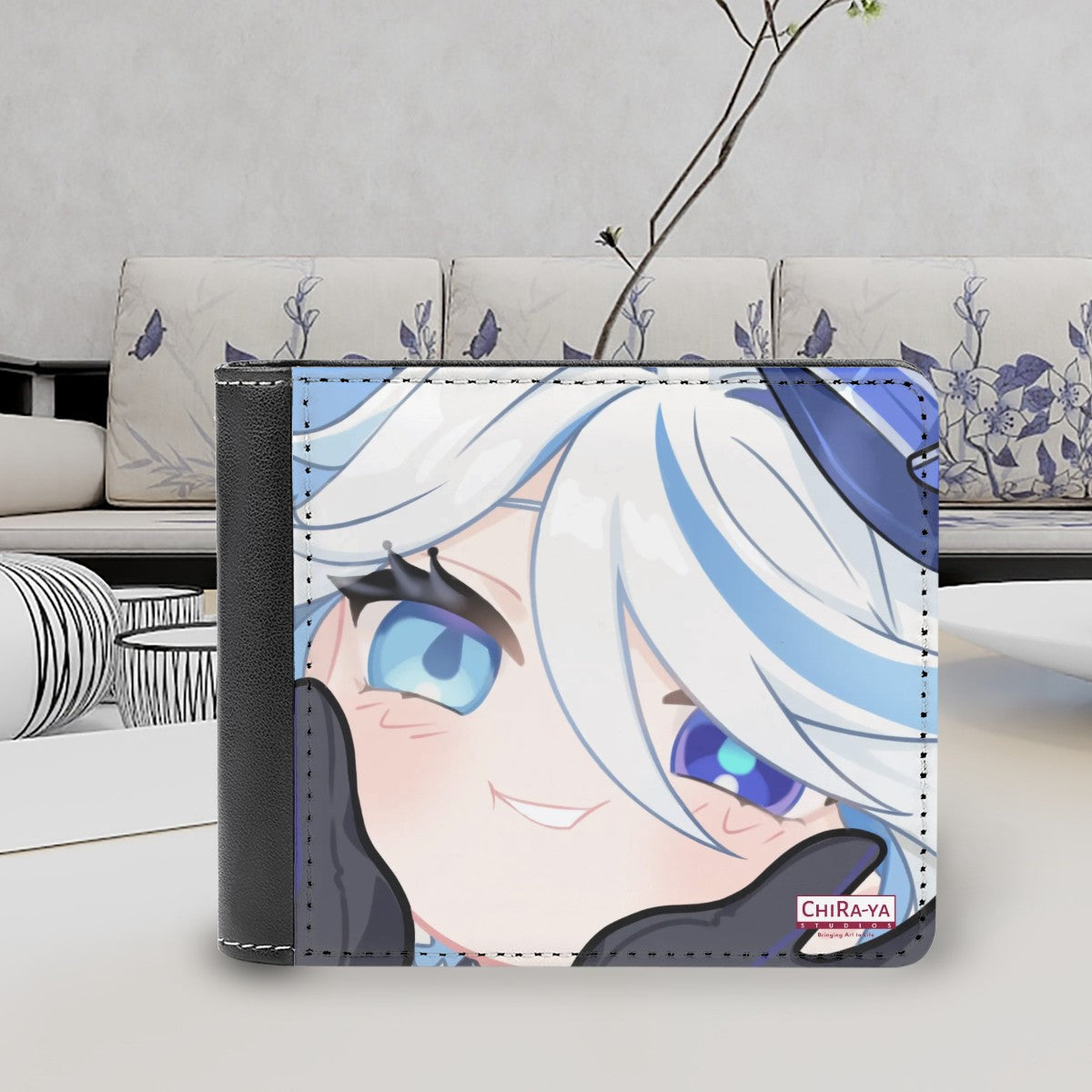 Genshin Impact Squishy Series Leather Wallet - Furina