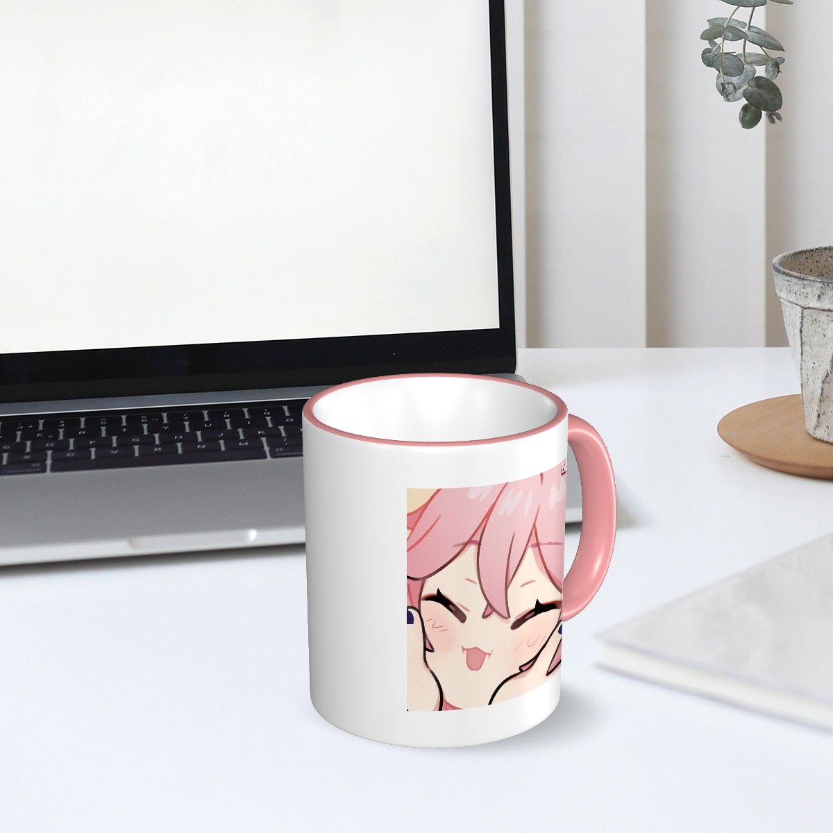 Genshin Impact Squishy Series Ceramic Mug - Yae Miko