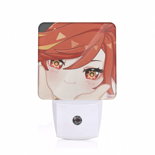 Genshin Impact Squishy Series Automatic LED Night Light - Mavuika