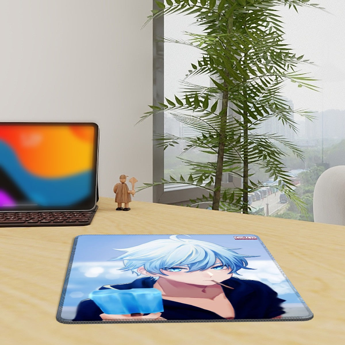 Genshin Impact Gaming Mouse Pad (Vertical) - Chongyun "Summertime"
