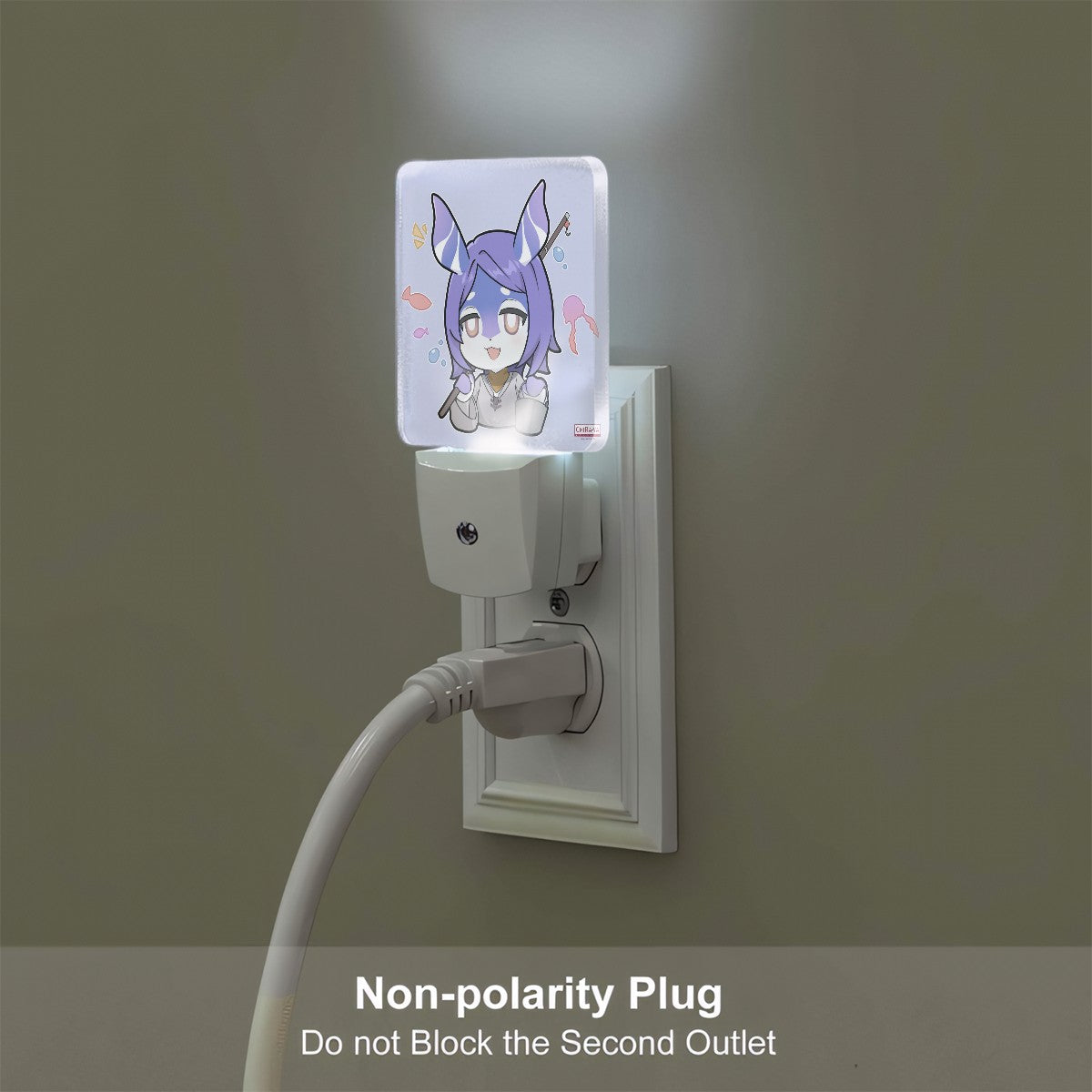 Genshin Impact Melusine Series Automatic LED Night Light - Iara