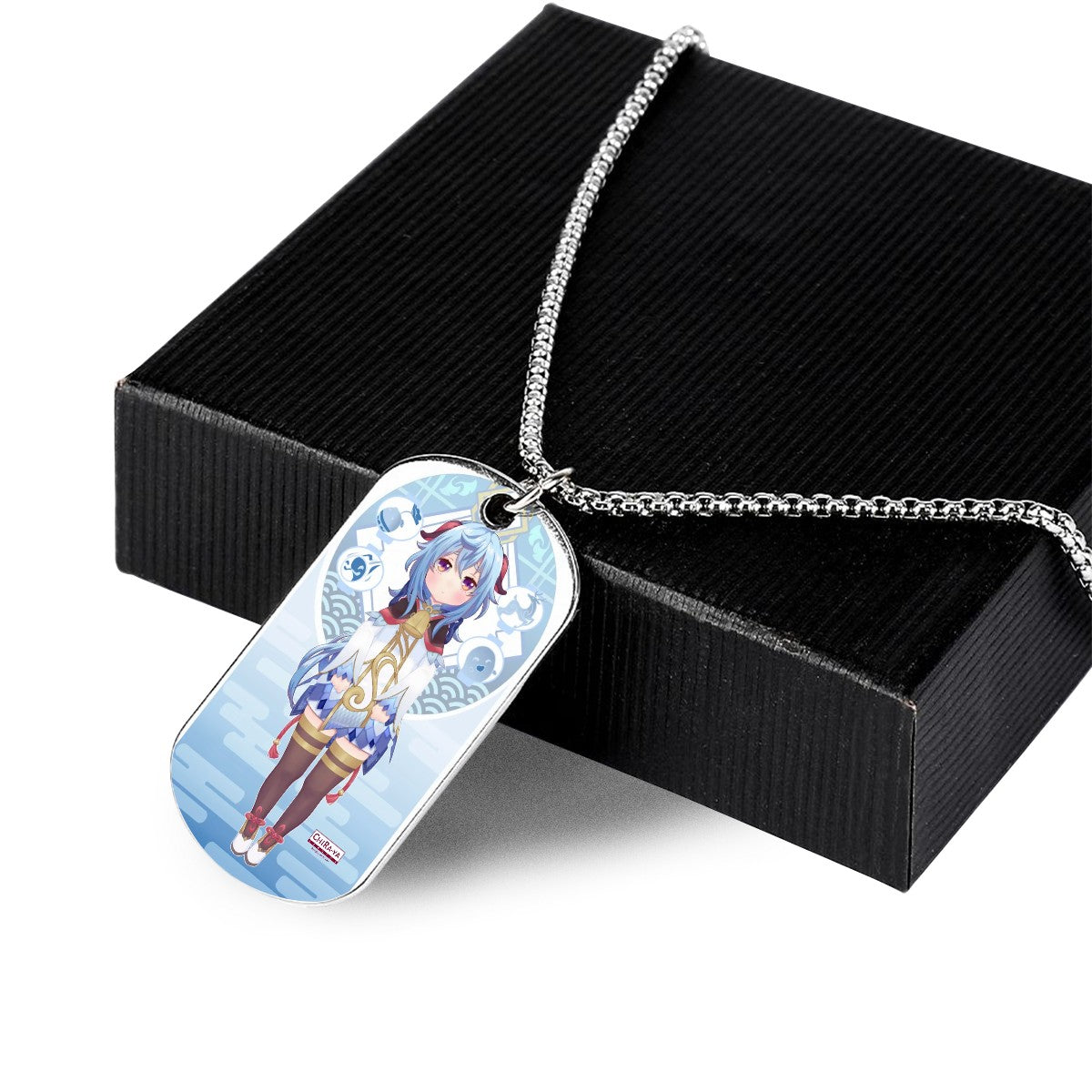 Genshin Impact Titanium Necklace - Ganyu: "Smol Ganyu"