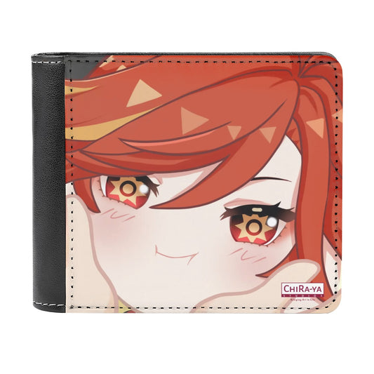 Genshin Impact Squishy Series Leather Wallet - Mavuika