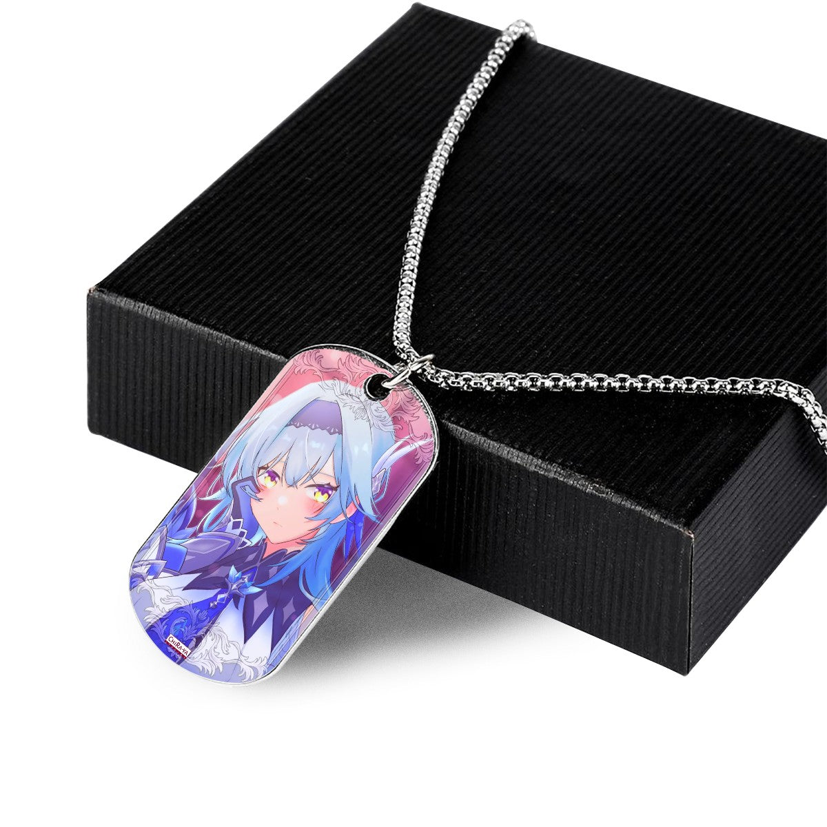 Genshin Impact Titanium Necklace - Eula: "Night Out at Angel's Share"