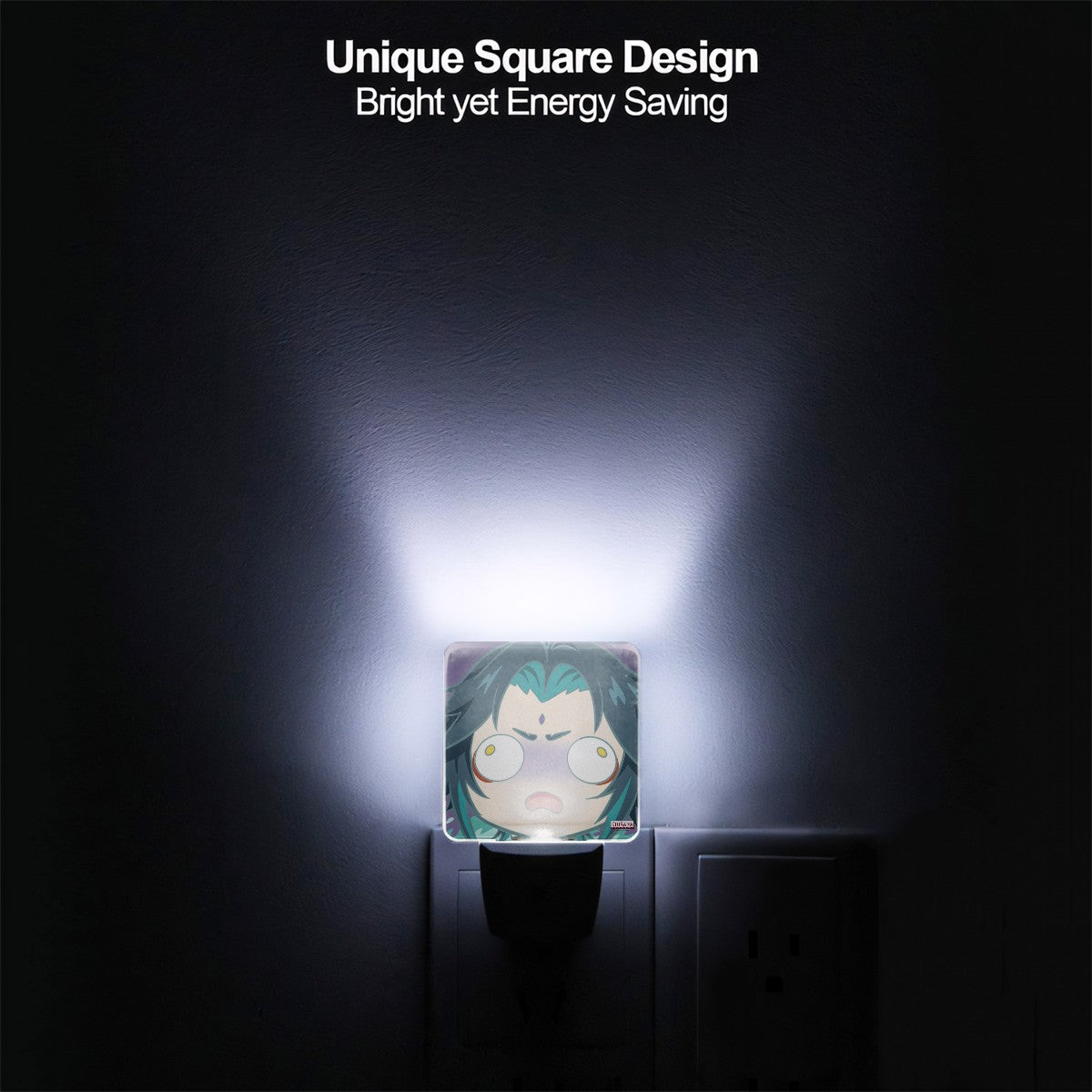 Genshin Impact Derp Series Automatic LED Night Light - Xiao