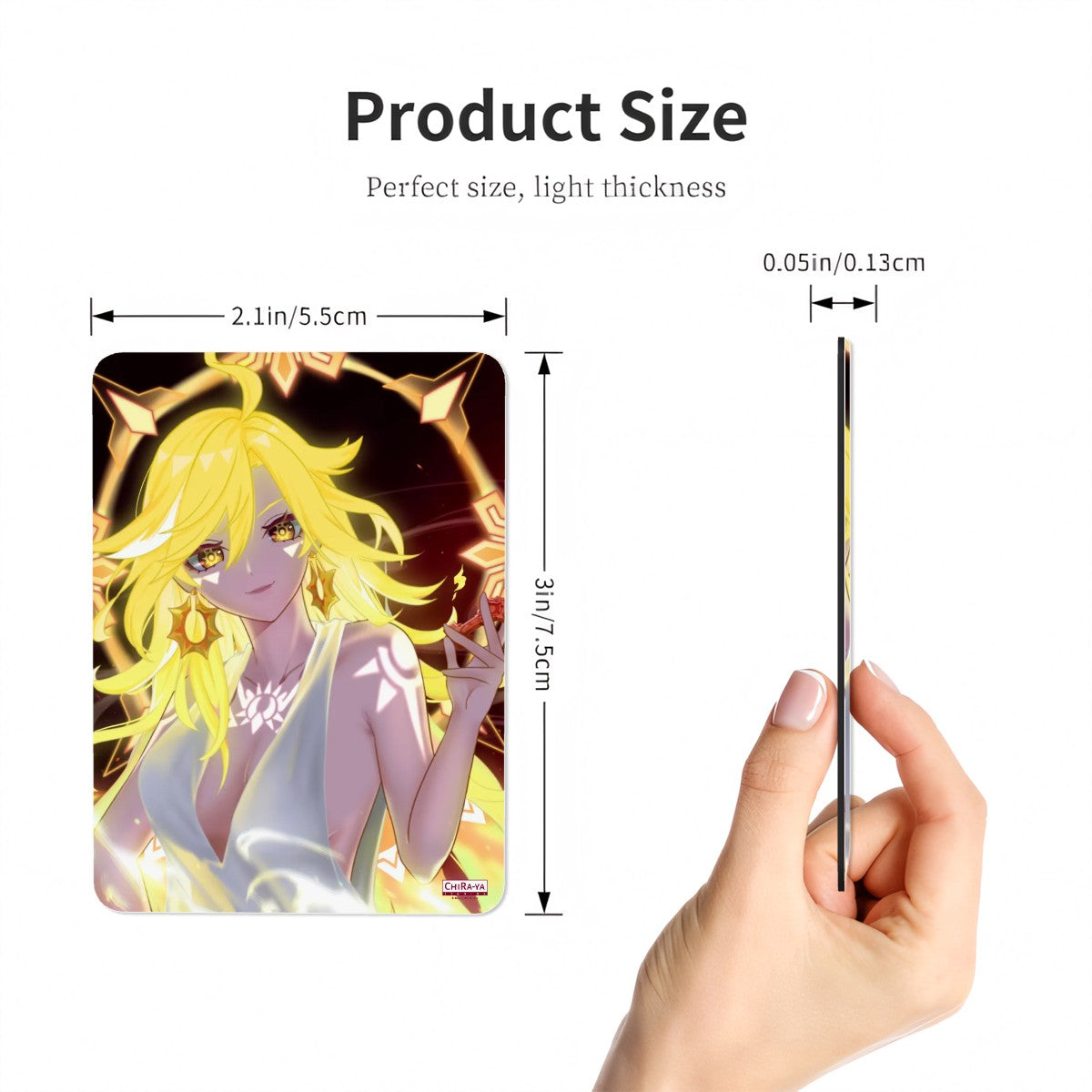 Genshin Impact Soft Fridge Magnet - Mavuika: "Come and Get It" (Archon Outfit)