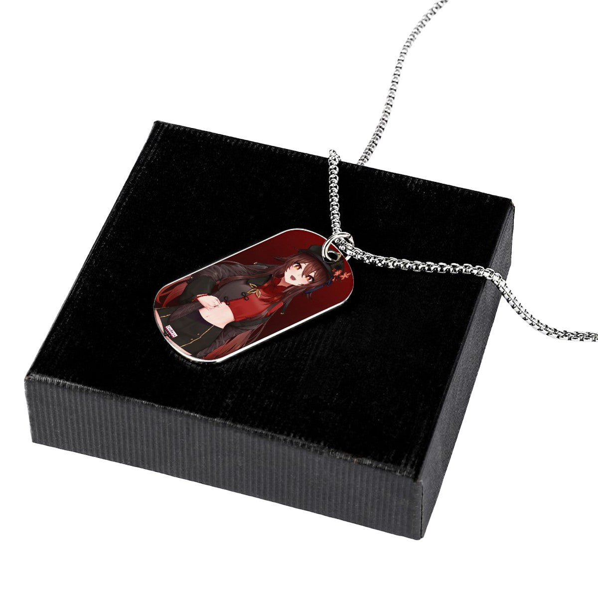 Genshin Impact Titanium Necklace - Hu Tao: "Crop Top Tao"
