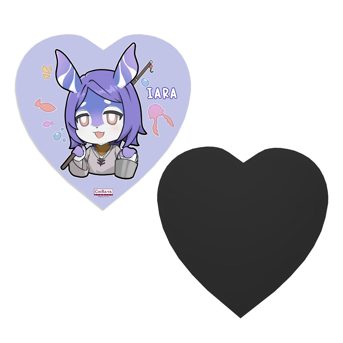 Genshin Impact Melusine Series Heart-Shaped Fridge Magnet - Iara
