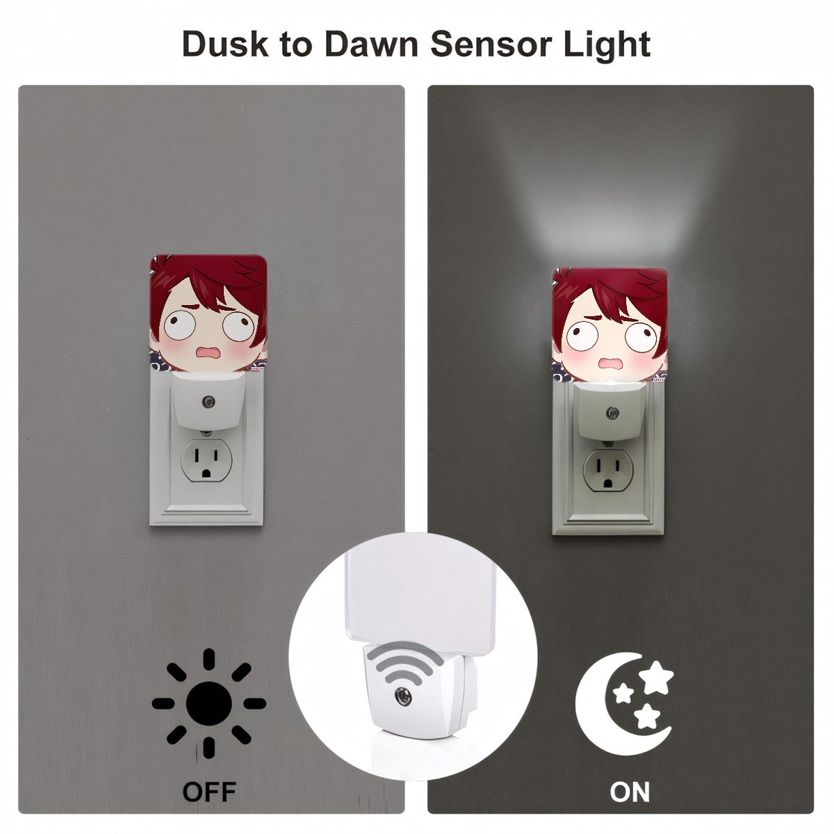Terraglotte Derp Series Automatic LED Night Light ("Tørraglotte")